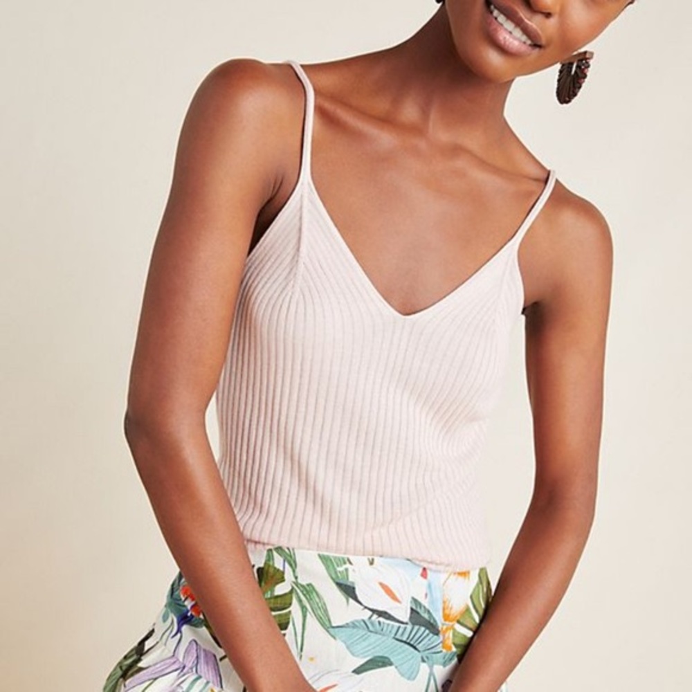 Anthropologie Ribbed Knit Camisole (NWOT)